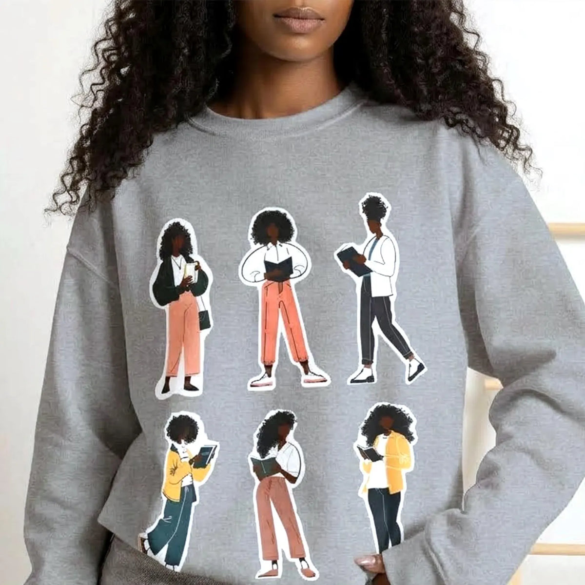 Curly Readers Sweatshirt