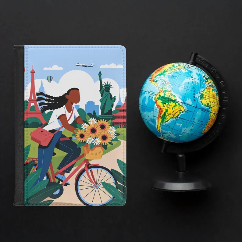 Afro Wanderlust Passport Cover