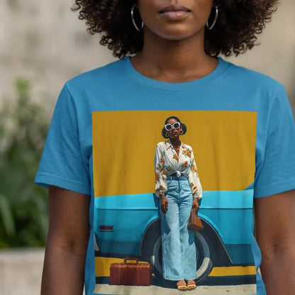 Retro Blue Classic Shirt