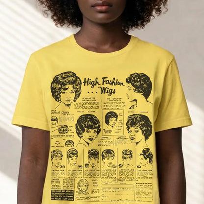 Vintage Wig Ad T-shirt