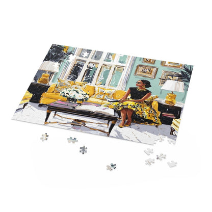 Interior Design Puzzle - Afrocentric Art by The Trini Gee