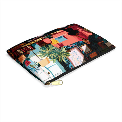Interior Style Accessory Pouch - Afrocentric Art by The Trini Gee