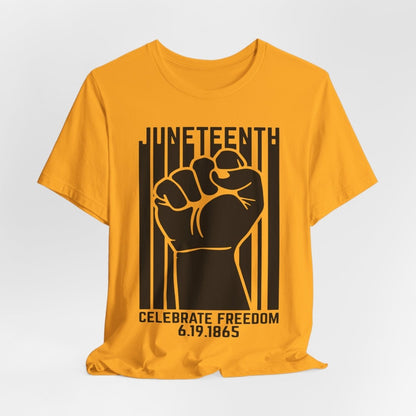 Juneteenth 1865 T-Shirt - Afrocentric Art by The Trini Gee