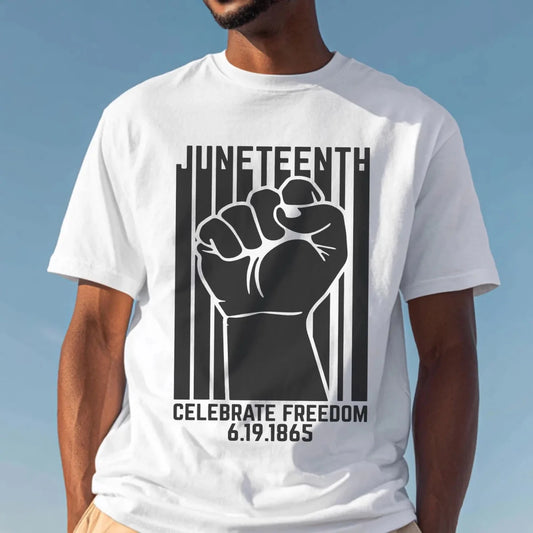 Juneteenth 1865 T-Shirt - Afrocentric Art by The Trini Gee