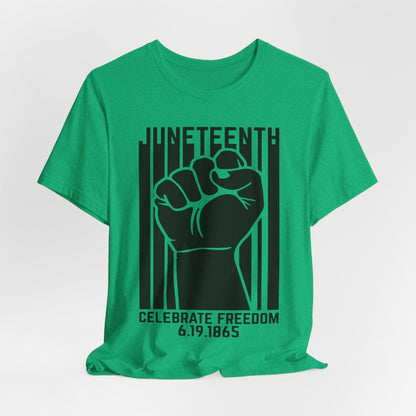 Juneteenth 1865 T-Shirt - Afrocentric Art by The Trini Gee