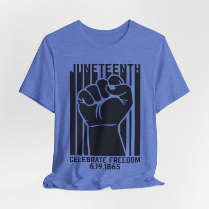 Juneteenth 1865 T-Shirt - Afrocentric Art by The Trini Gee