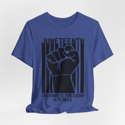 Juneteenth 1865 T-Shirt - Afrocentric Art by The Trini Gee