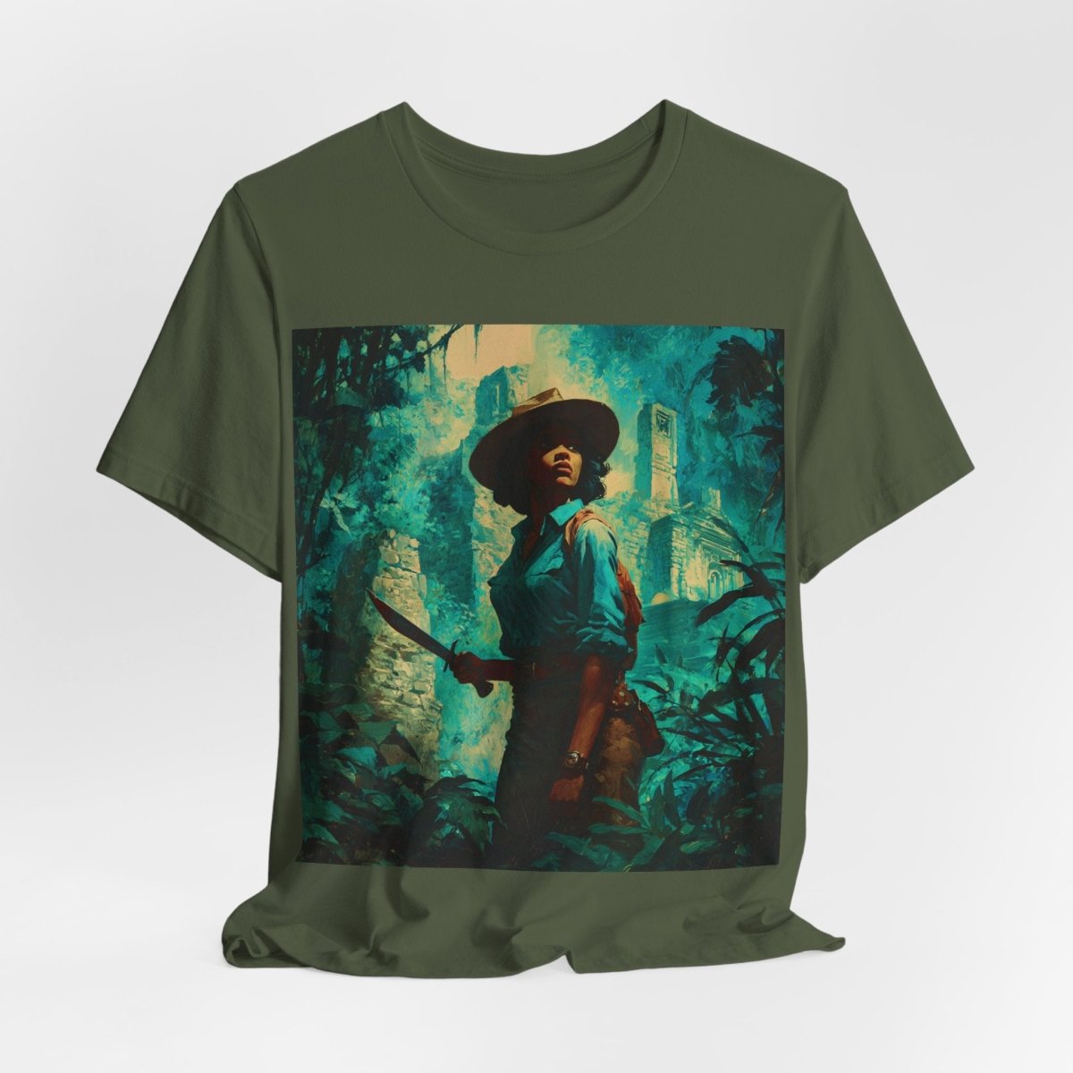 Jungle Explorer Shirt - Afrocentric Art by The Trini Gee