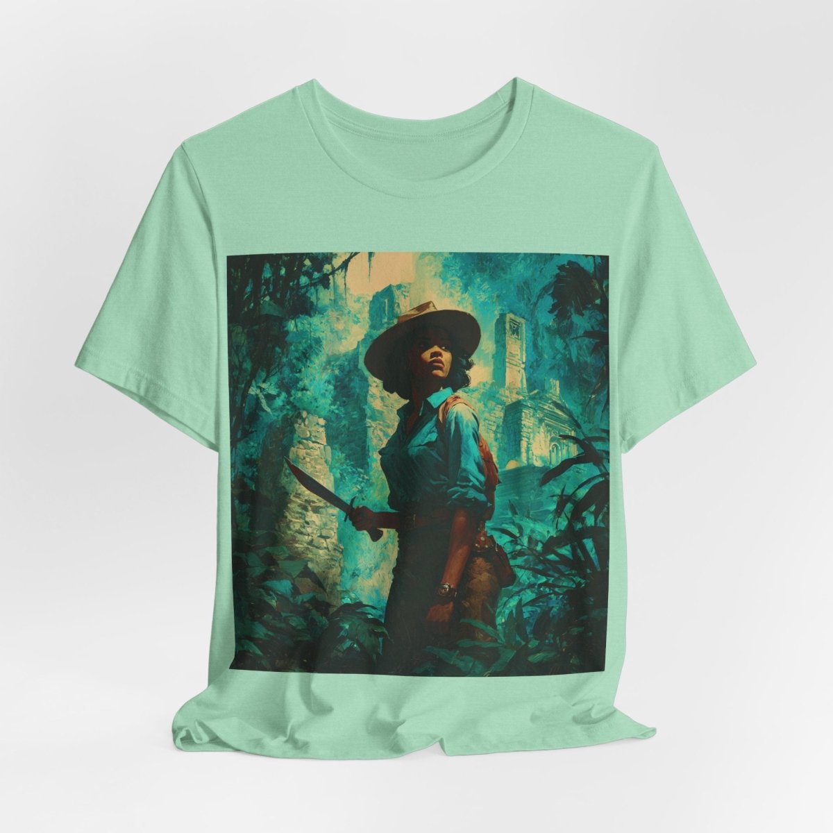 Jungle Explorer Shirt - Afrocentric Art by The Trini Gee