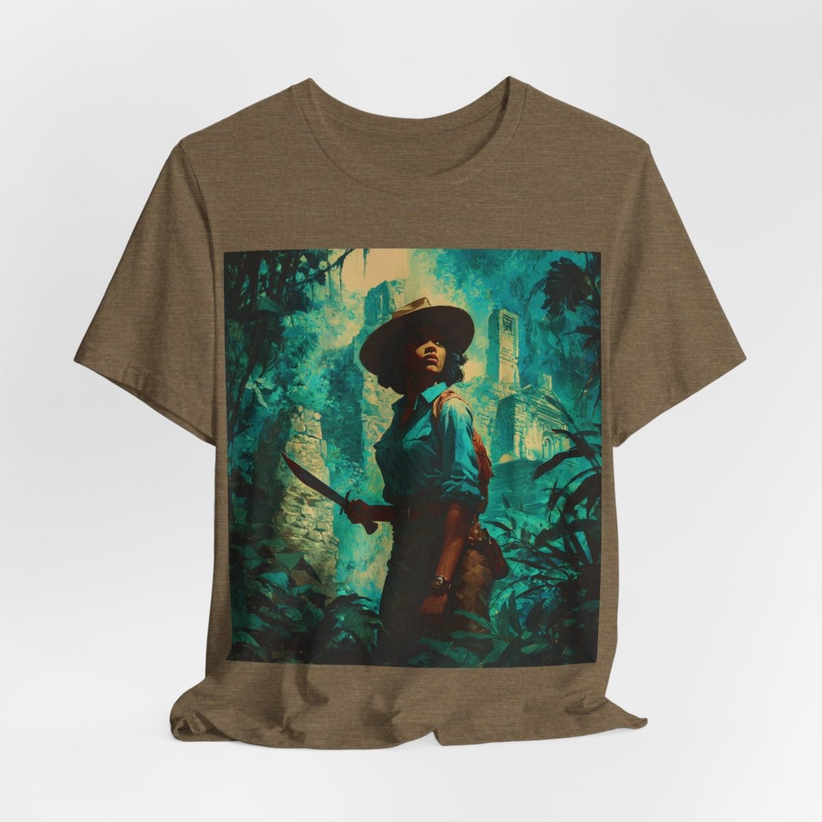 Jungle Explorer Shirt - Afrocentric Art by The Trini Gee