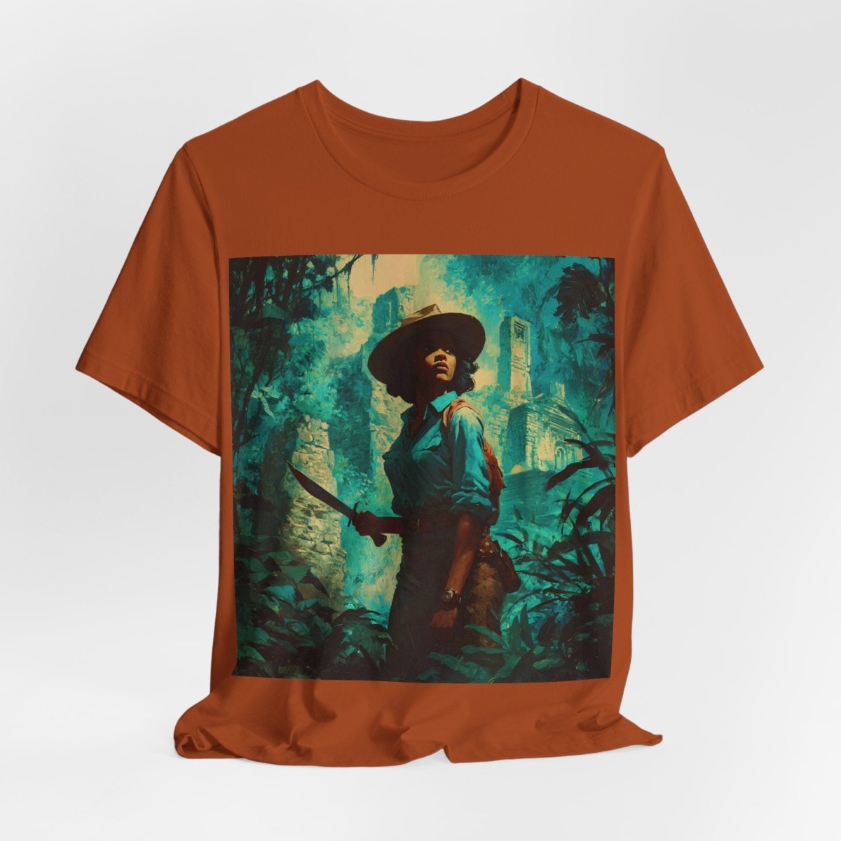Jungle Explorer Shirt - Afrocentric Art by The Trini Gee