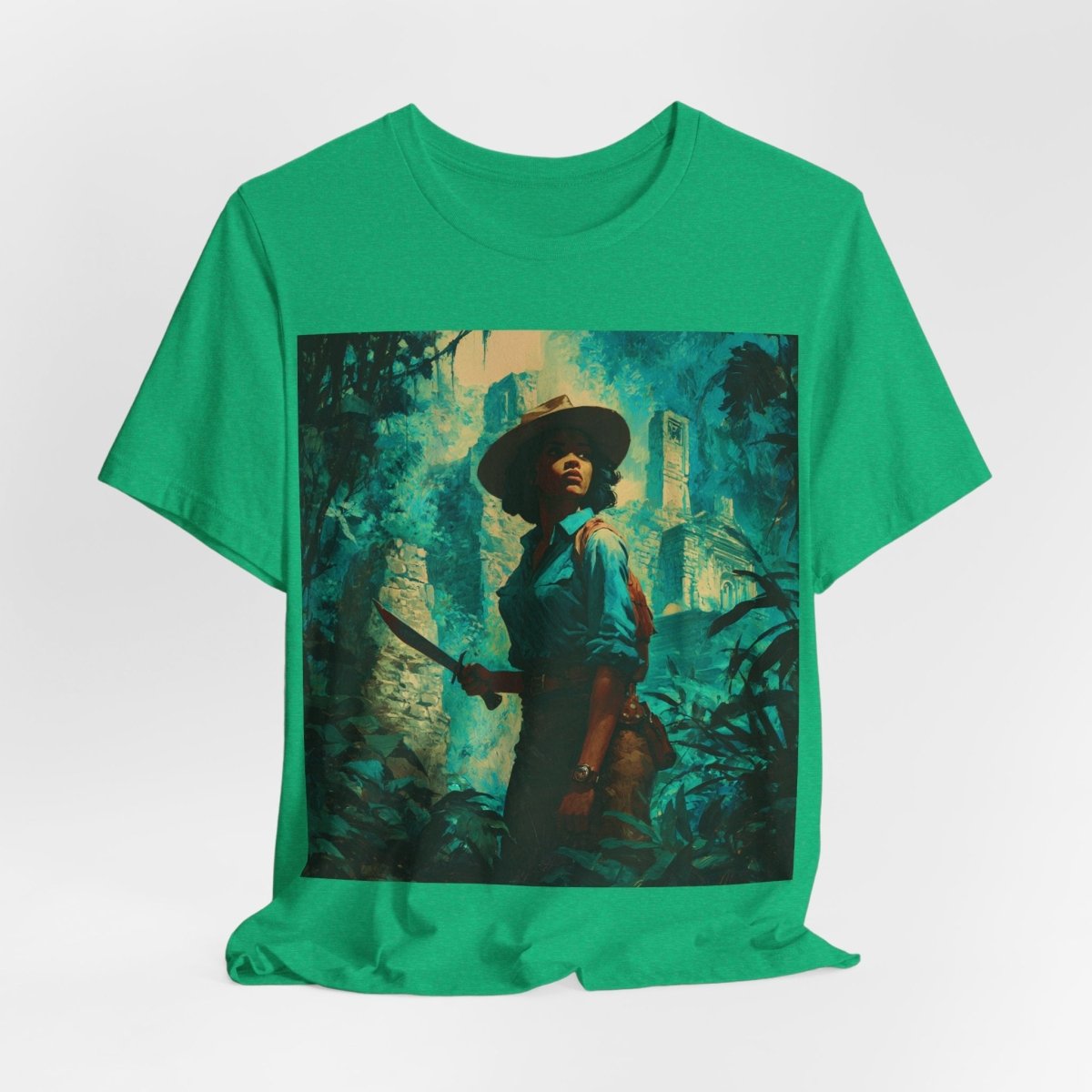 Jungle Explorer Shirt - Afrocentric Art by The Trini Gee