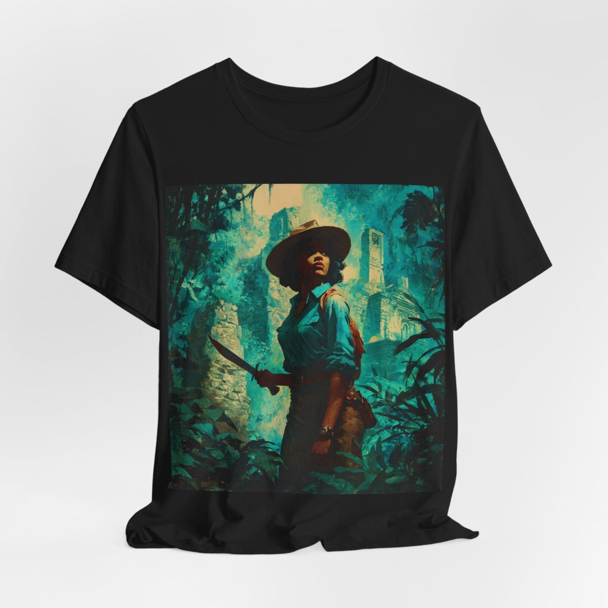 Jungle Explorer Shirt - Afrocentric Art by The Trini Gee
