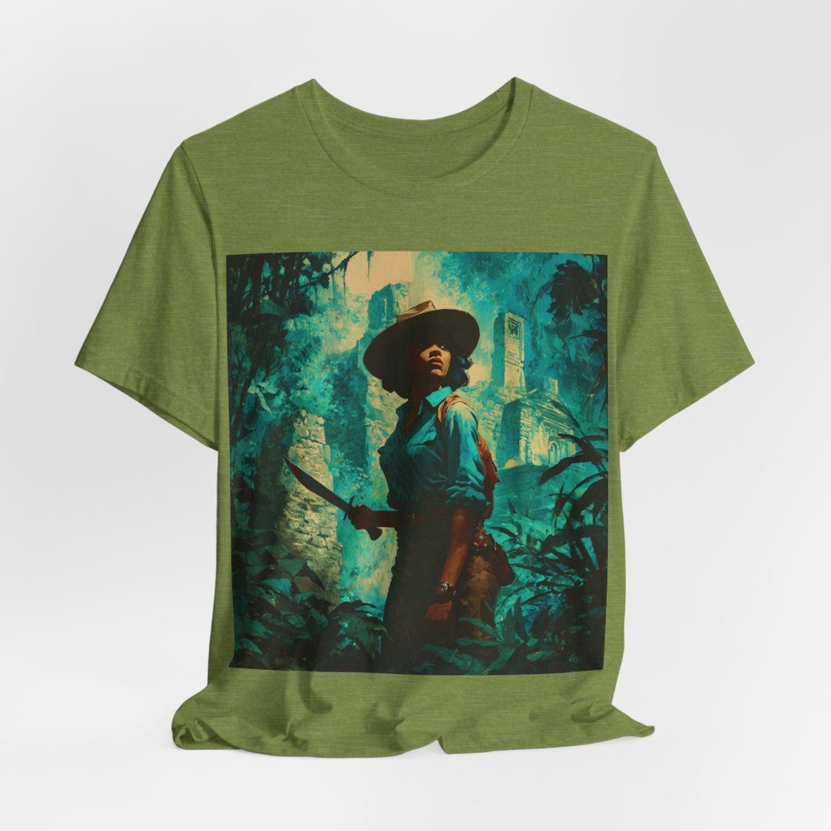 Jungle Explorer Shirt - Afrocentric Art by The Trini Gee