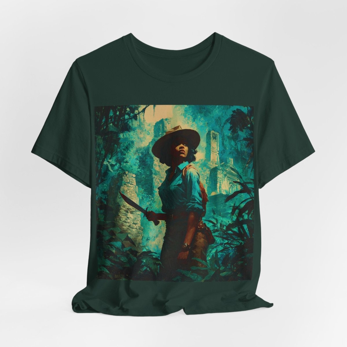 Jungle Explorer Shirt - Afrocentric Art by The Trini Gee
