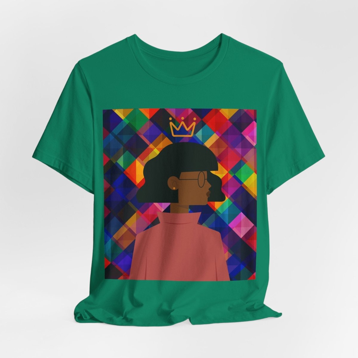 Kaleidoscope Queen Shirt - Afrocentric Art by The Trini Gee