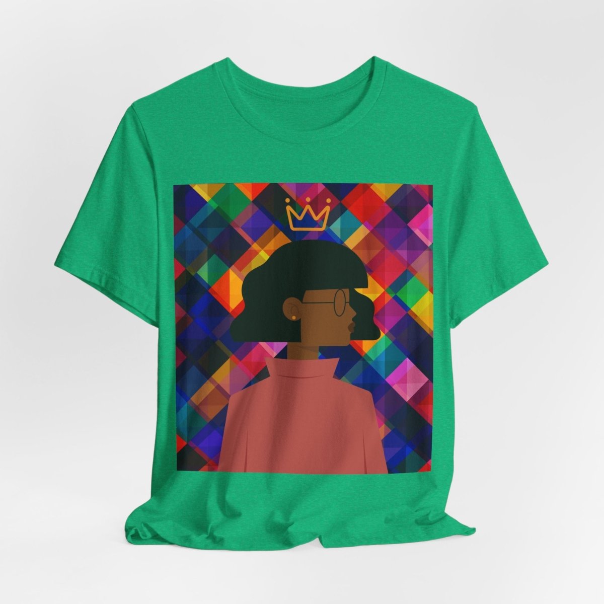 Kaleidoscope Queen Shirt - Afrocentric Art by The Trini Gee