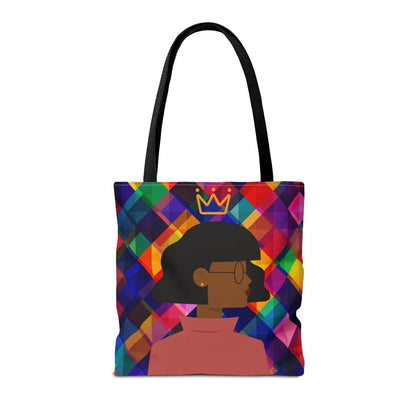 Kaleidoscope Queen Tote Bag - Afrocentric Art by The Trini Gee