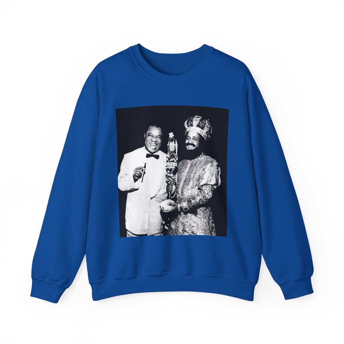 King Zulu Mardi Gras Sweatshirt - Afrocentric Art by The Trini Gee