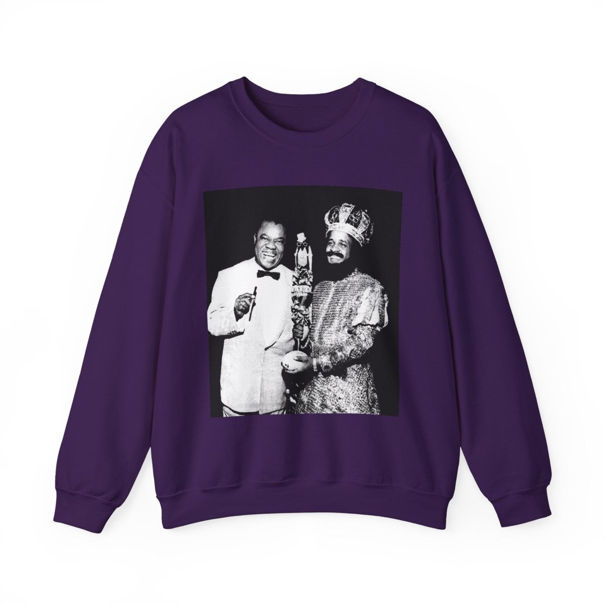 King Zulu Mardi Gras Sweatshirt - Afrocentric Art by The Trini Gee