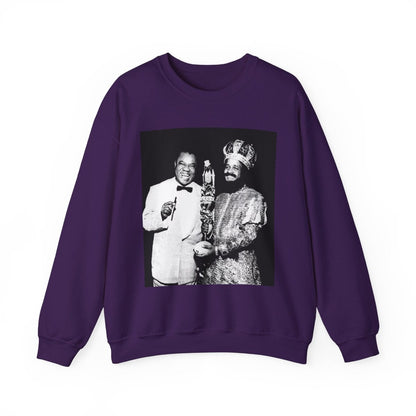 King Zulu Mardi Gras Sweatshirt - Afrocentric Art by The Trini Gee