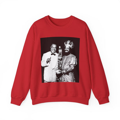 King Zulu Mardi Gras Sweatshirt - Afrocentric Art by The Trini Gee