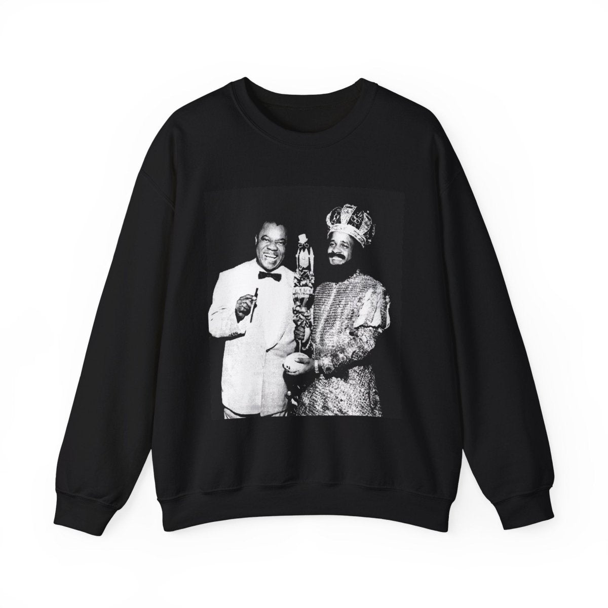 King Zulu Mardi Gras Sweatshirt - Afrocentric Art by The Trini Gee