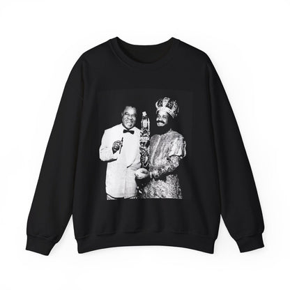 King Zulu Mardi Gras Sweatshirt - Afrocentric Art by The Trini Gee