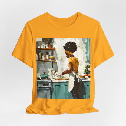 Kitchen Work Shirt - Afrocentric Art by The Trini Gee