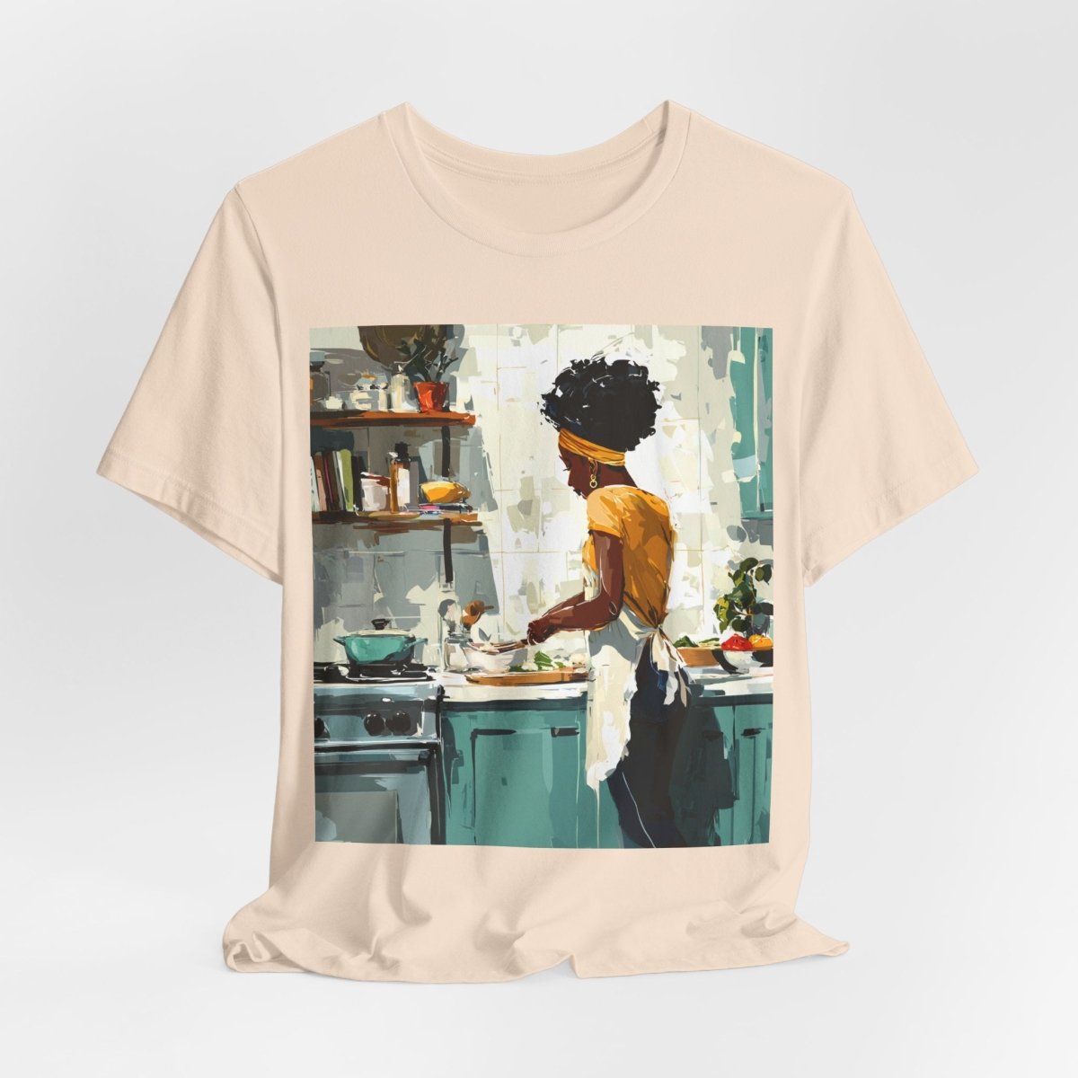 Kitchen Work Shirt - Afrocentric Art by The Trini Gee