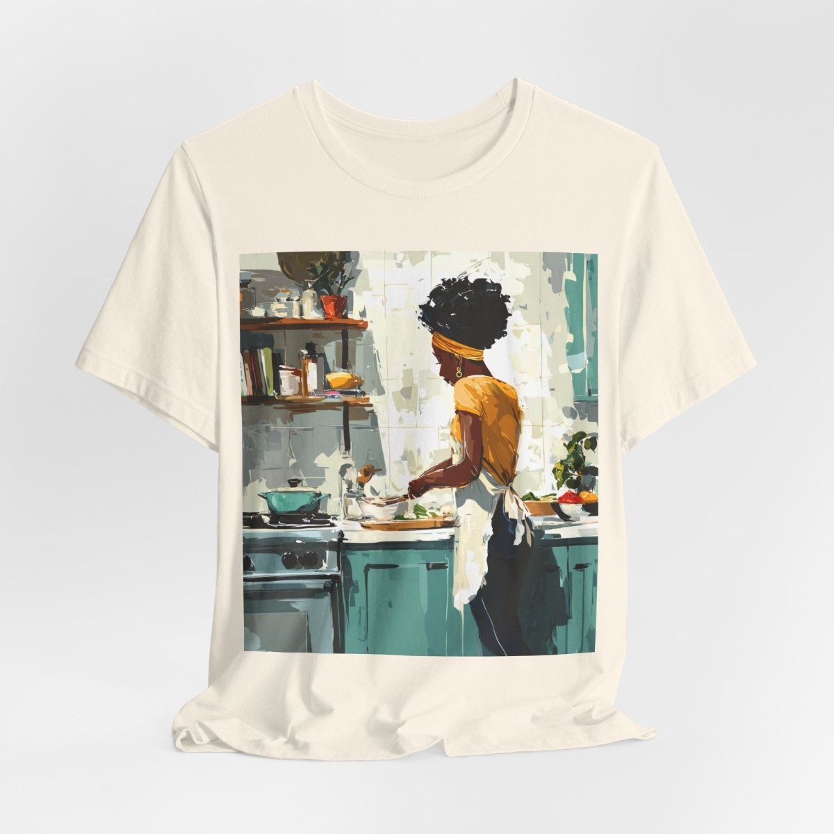 Kitchen Work Shirt - Afrocentric Art by The Trini Gee