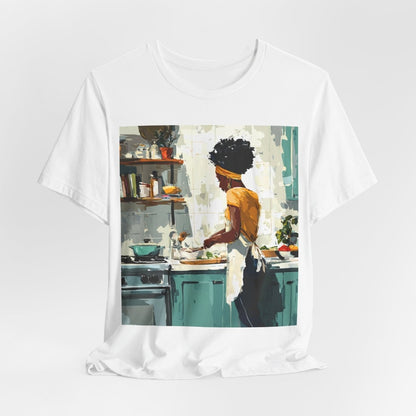 Kitchen Work Shirt - Afrocentric Art by The Trini Gee