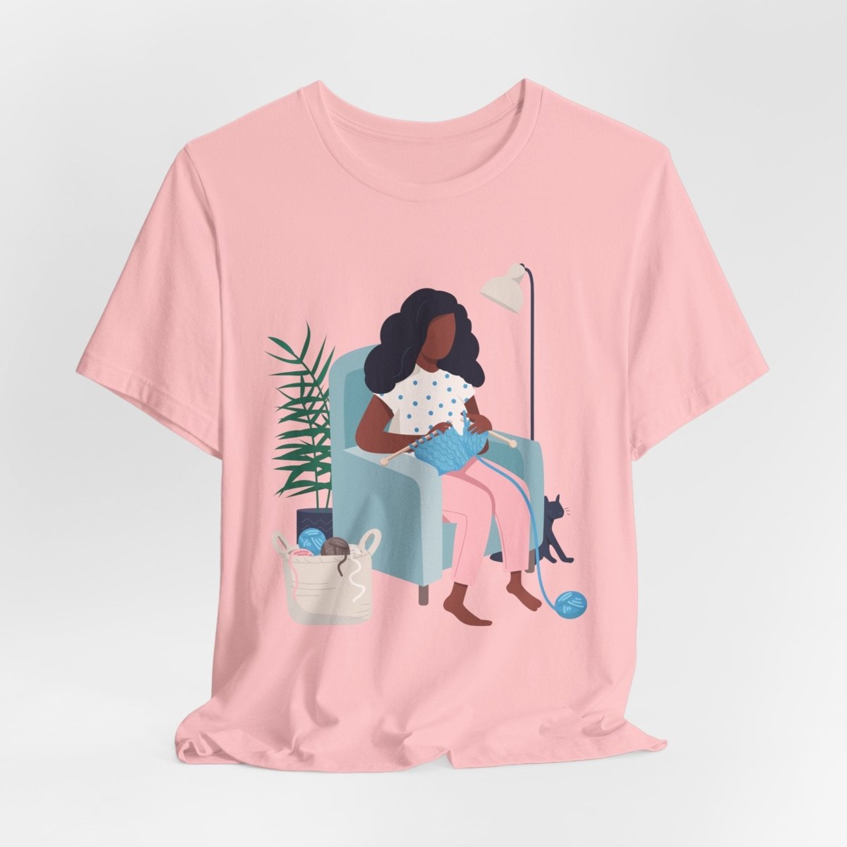 Knitting Shirt - Afrocentric Art by The Trini Gee