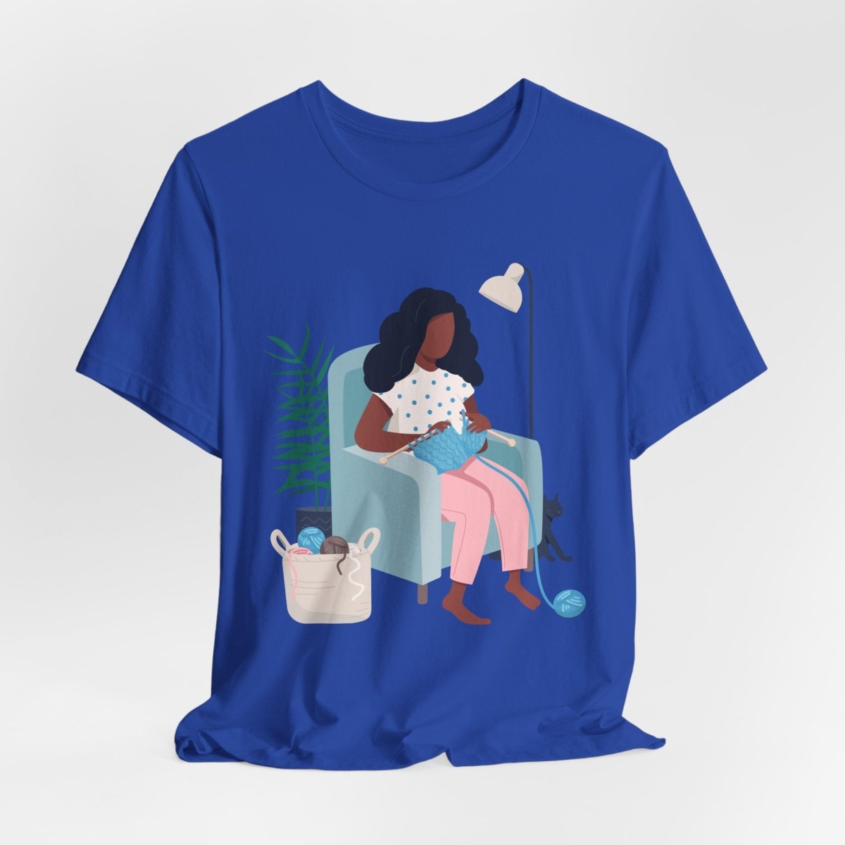 Knitting Shirt - Afrocentric Art by The Trini Gee