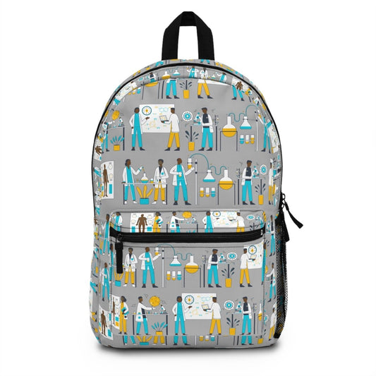 Lab Scientist Backpack - Afrocentric Art by The Trini Gee