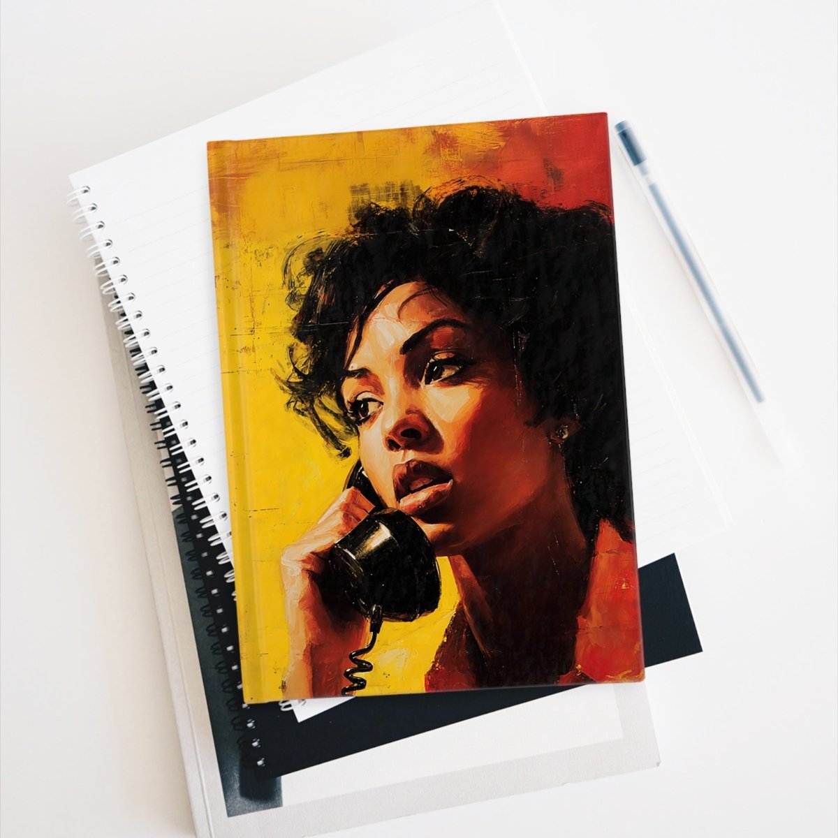 Land Line Vibe Journal - Afrocentric Art by The Trini Gee
