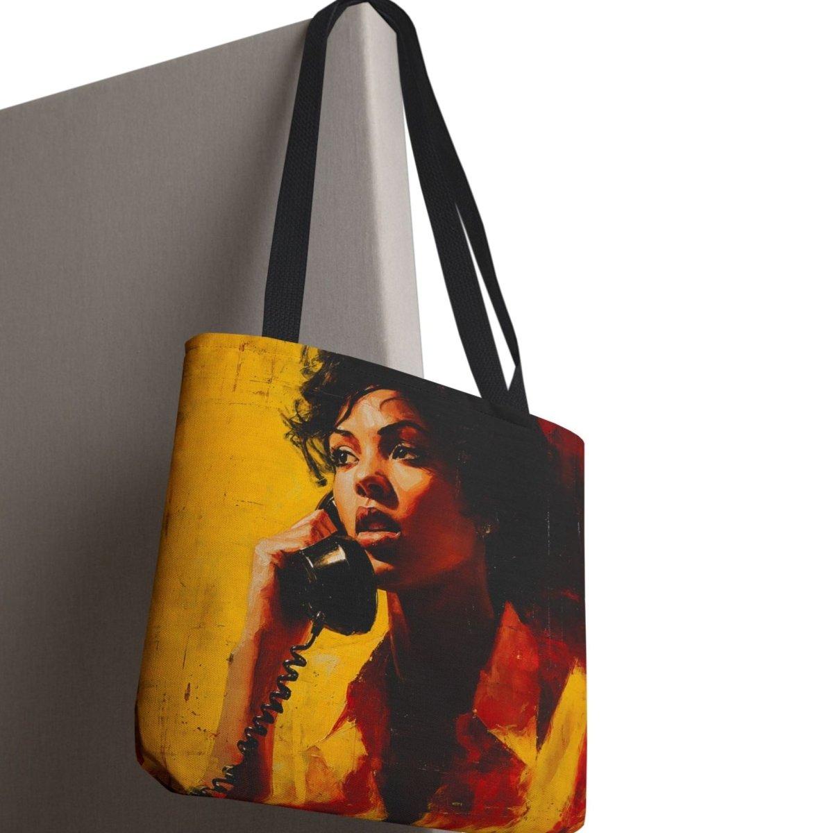 Land Line Vibe Tote - Afrocentric Art by The Trini Gee