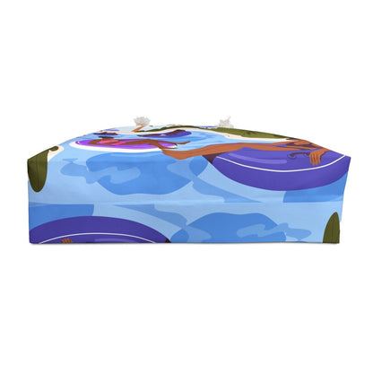Lazy River Weekender Bag - Afrocentric Art by The Trini Gee