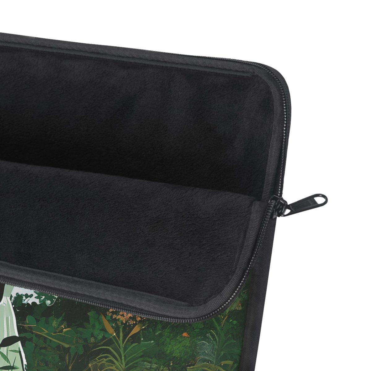 Leaf Umbrella Laptop Sleeve - Afrocentric Art by The Trini Gee