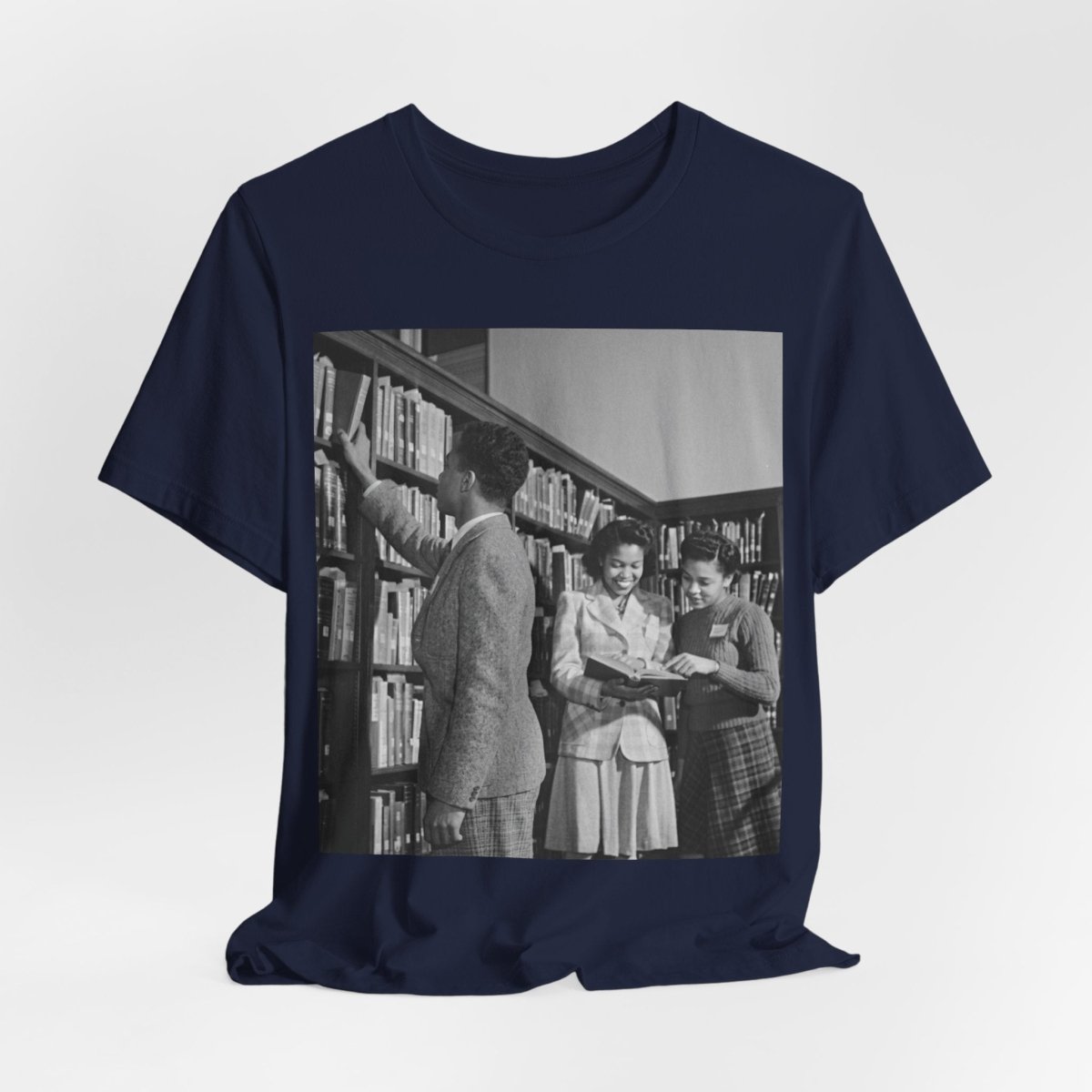 Library Patrons Shirt - Afrocentric Art by The Trini Gee