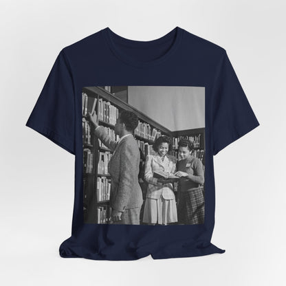 Library Patrons Shirt - Afrocentric Art by The Trini Gee