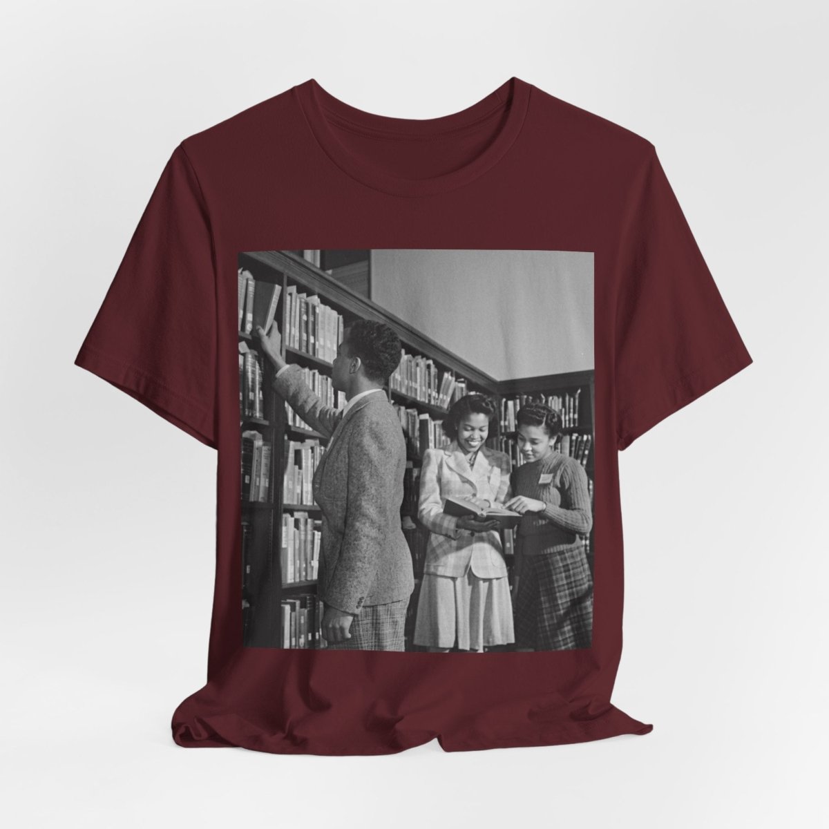 Library Patrons Shirt - Afrocentric Art by The Trini Gee