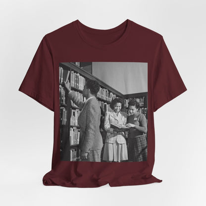 Library Patrons Shirt - Afrocentric Art by The Trini Gee