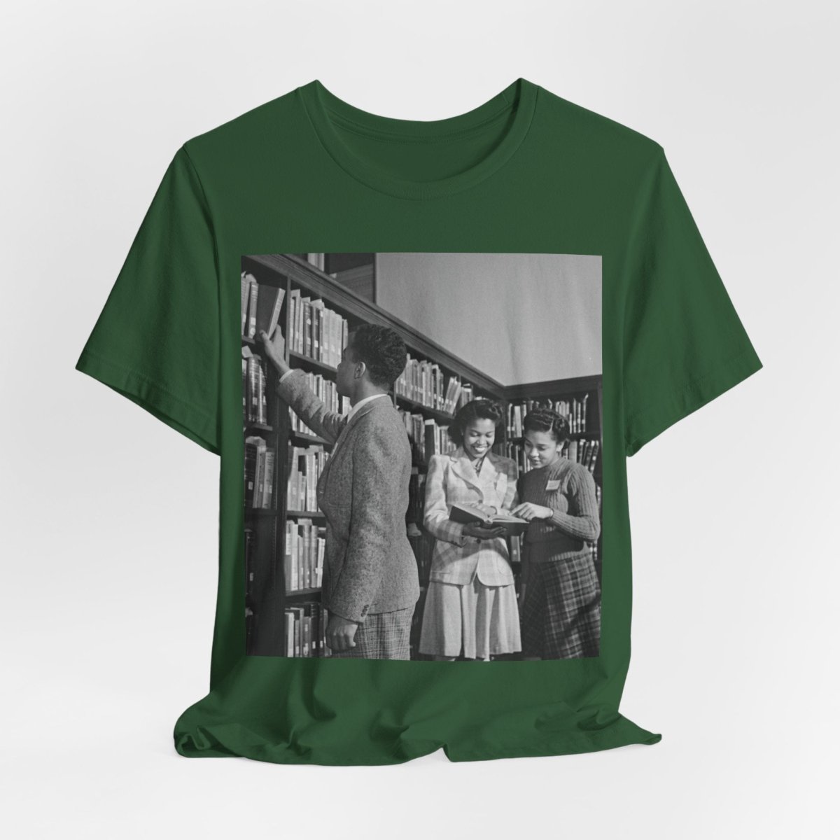 Library Patrons Shirt - Afrocentric Art by The Trini Gee