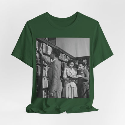 Library Patrons Shirt - Afrocentric Art by The Trini Gee