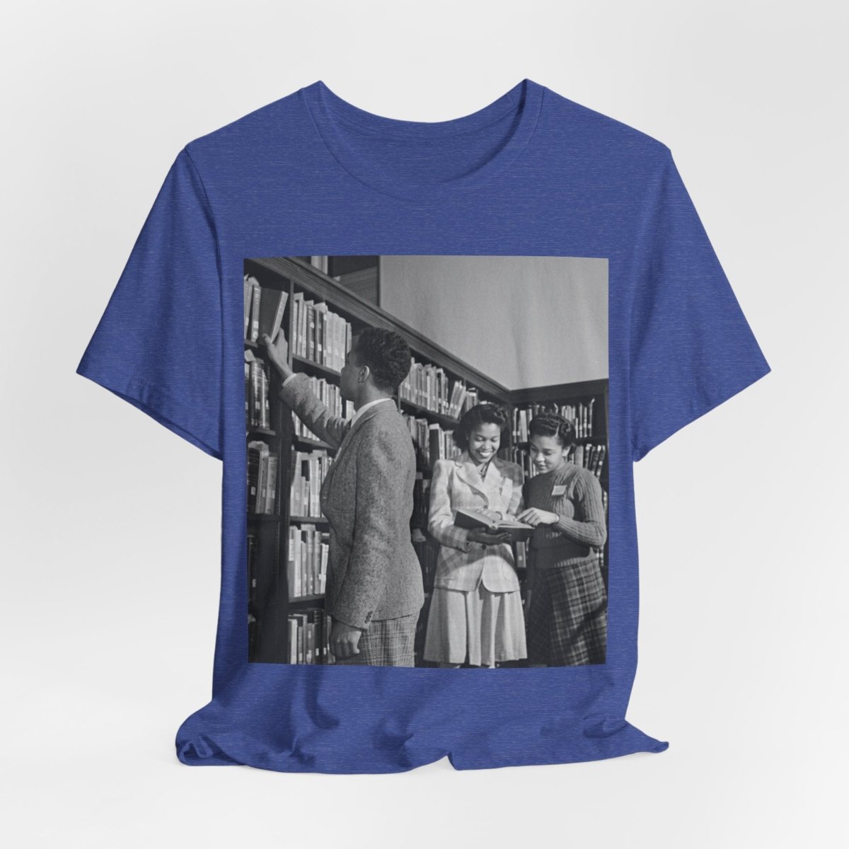 Library Patrons Shirt - Afrocentric Art by The Trini Gee