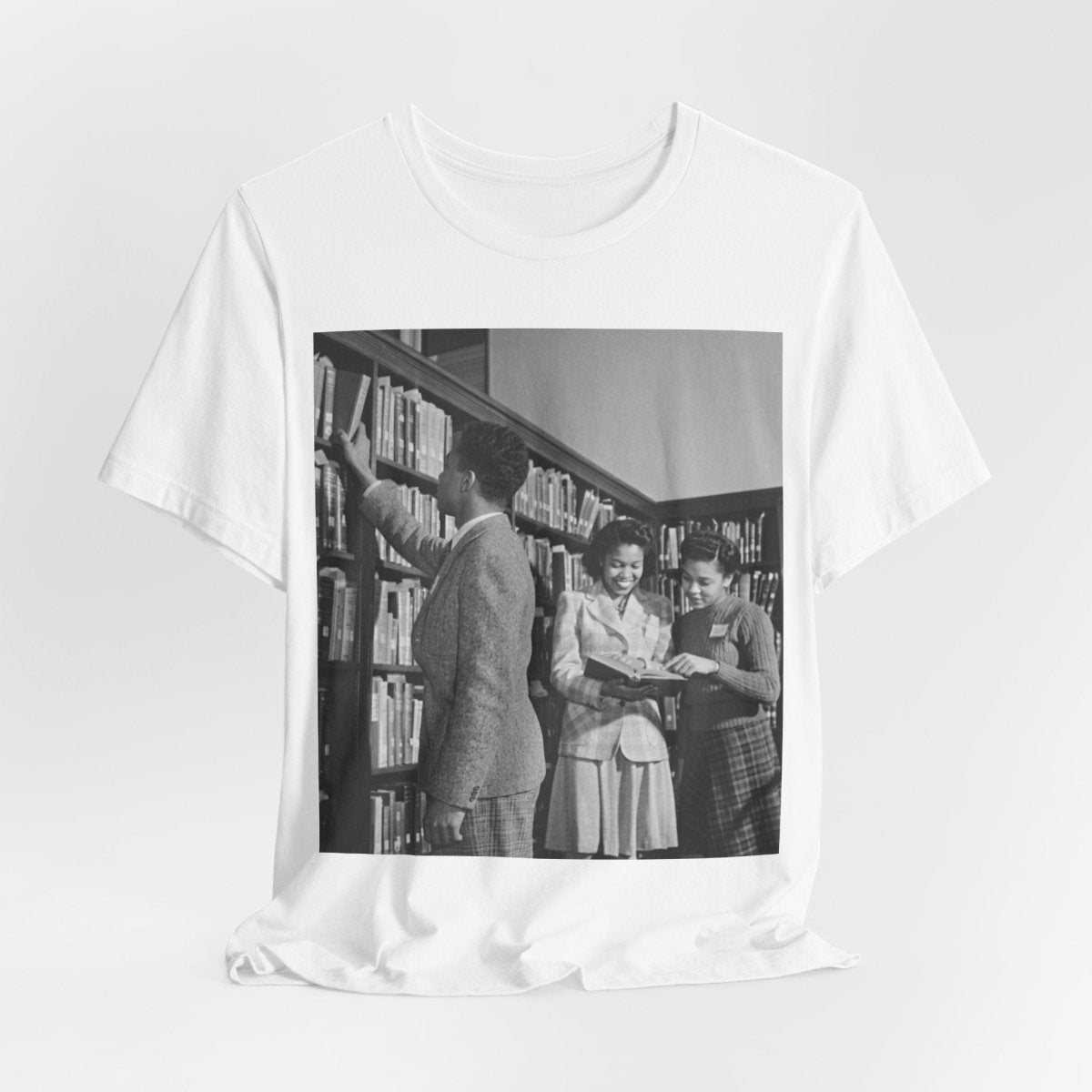 Library Patrons Shirt - Afrocentric Art by The Trini Gee