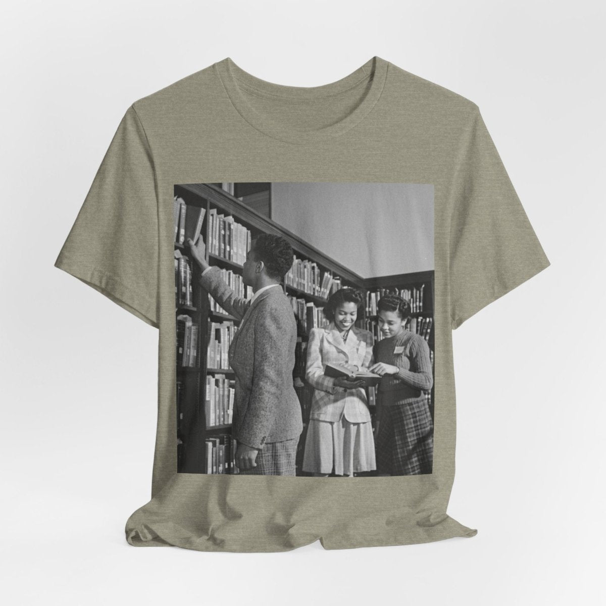 Library Patrons Shirt - Afrocentric Art by The Trini Gee