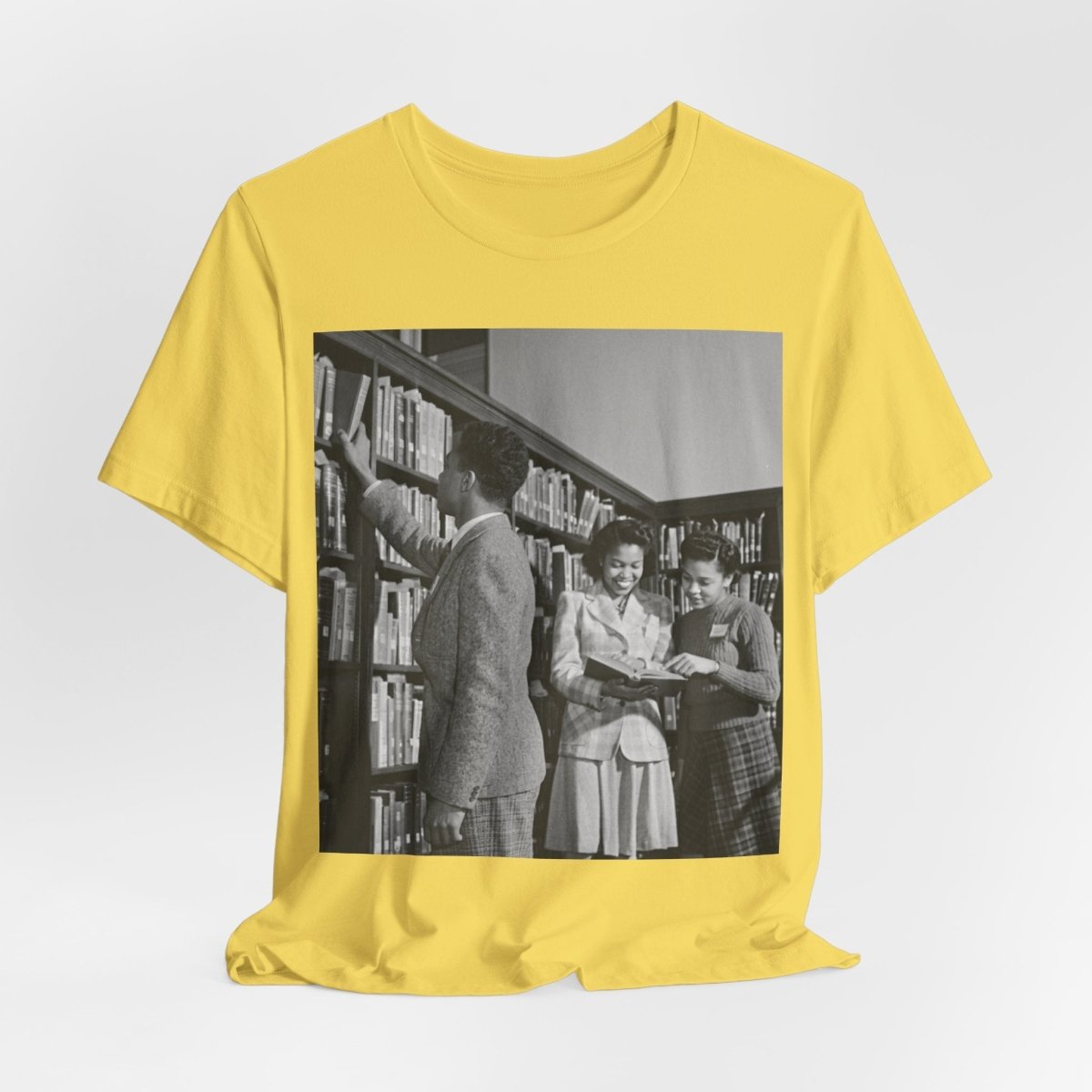 Library Patrons Shirt - Afrocentric Art by The Trini Gee