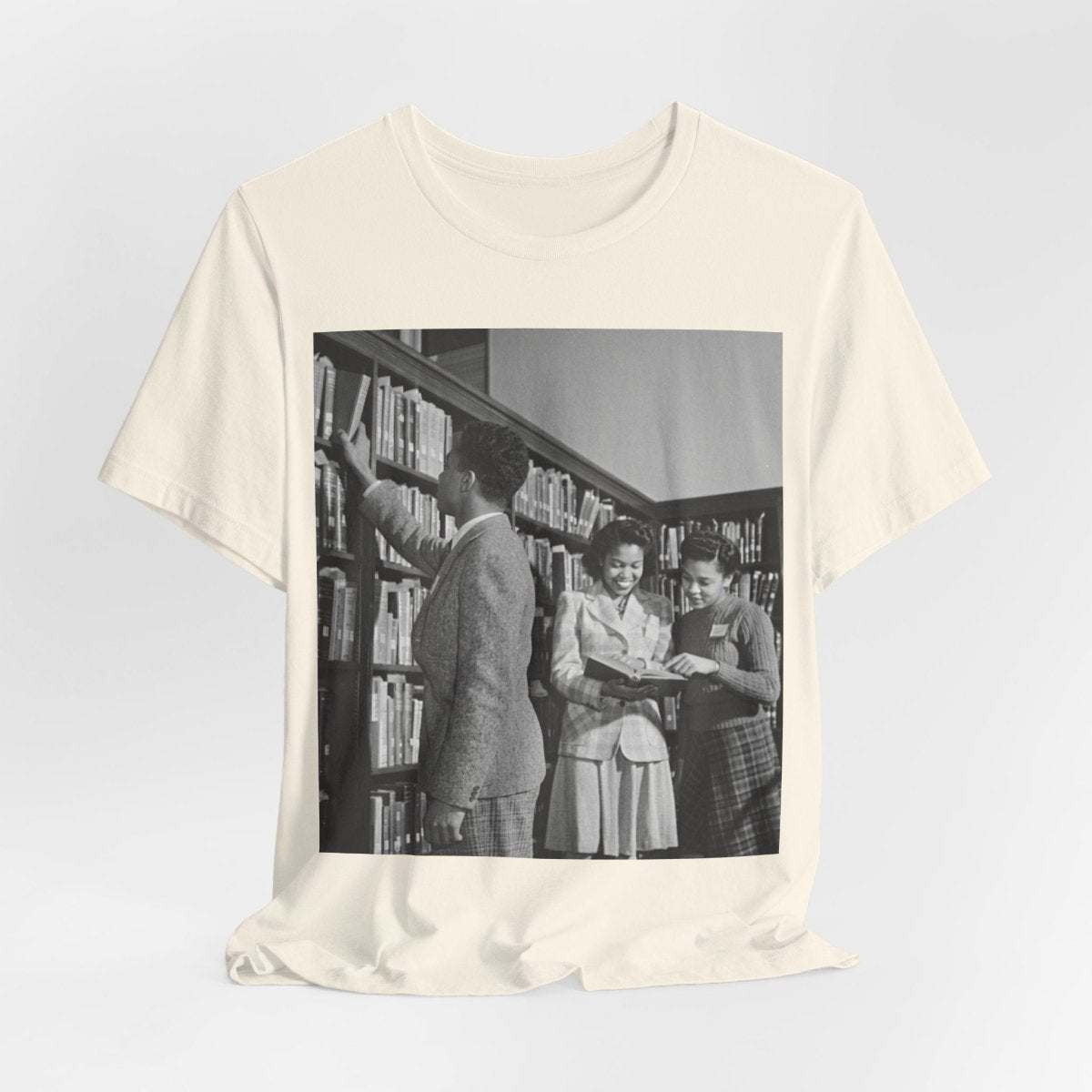 Library Patrons Shirt - Afrocentric Art by The Trini Gee